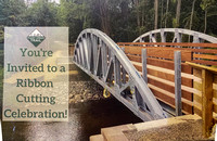 Paint Creek Trail Bridge Ribbon Cutting and Recognition Ceremony Sept 2021